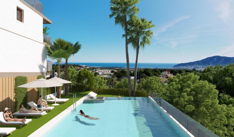 Maison de ville - Nouvelle construction - La Nucía - La Nucía