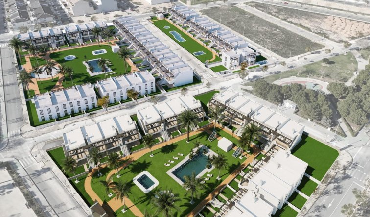 Villa - Nouvelle construction - Pilar de la Horadada - pueblo