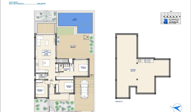 Obra nueva - Villa - Los Alcazares - Serena Golf