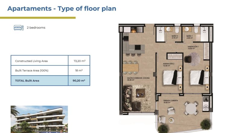 Obra nueva - Apartamento / piso - Orihuela Costa - La Ciñuelica
