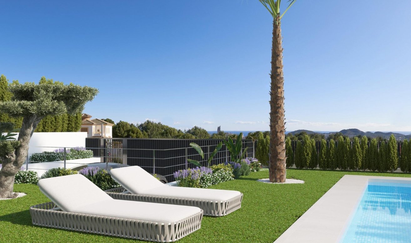 Obra nueva - Villa - Finestrat - Sierra Cortina