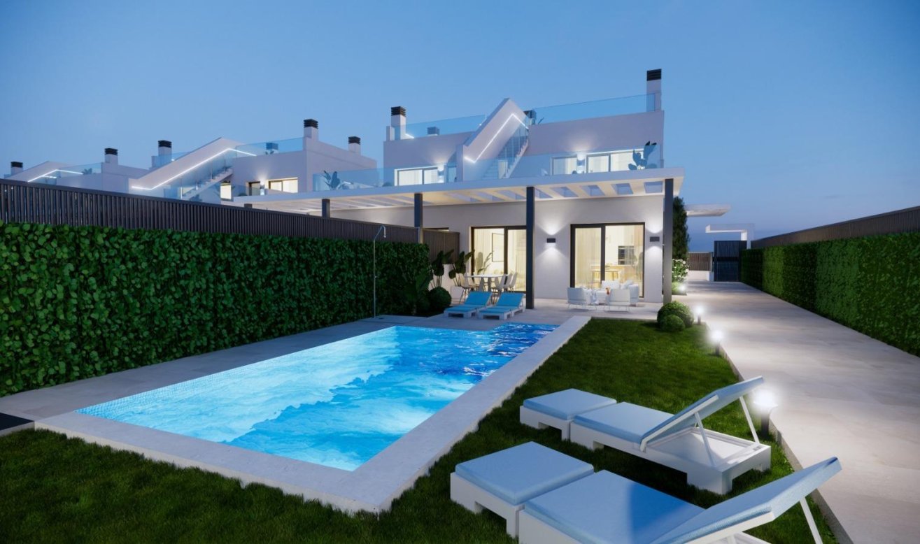 Obra nueva - Villa - Los Alcazares - Nueva Ribera