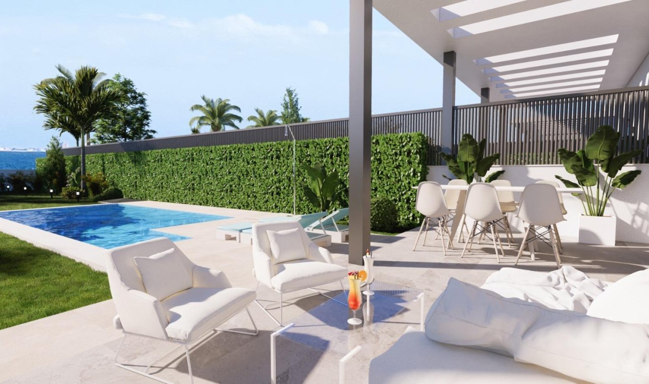 Obra nueva - Villa - Los Alcazares - Nueva Ribera