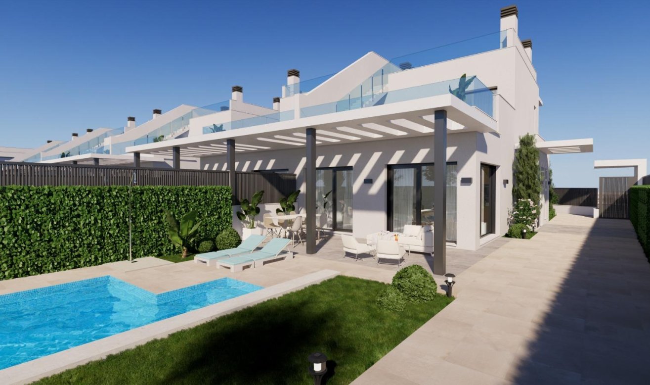 Obra nueva - Villa - Los Alcazares - Nueva Ribera