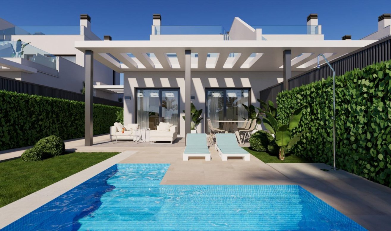 Obra nueva - Villa - Los Alcazares - Nueva Ribera