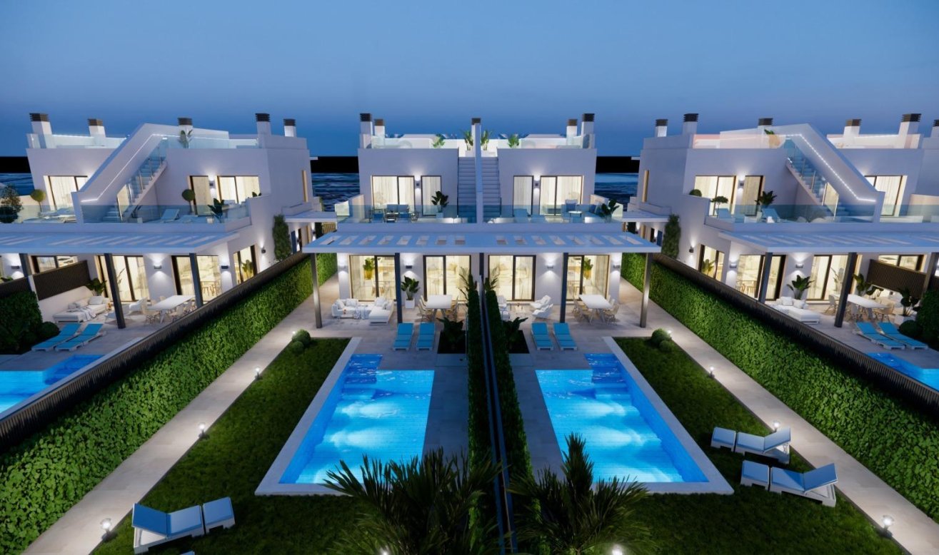 Obra nueva - Villa - Los Alcazares - Nueva Ribera