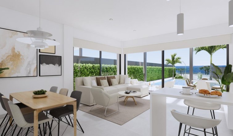 Obra nueva - Villa - Los Alcazares - Nueva Ribera