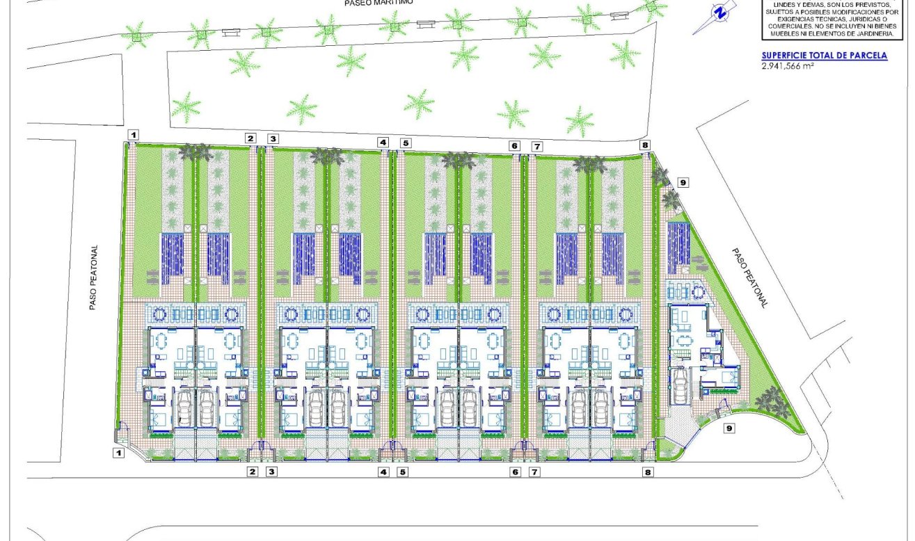 Obra nueva - Villa - Los Alcazares - Nueva Ribera