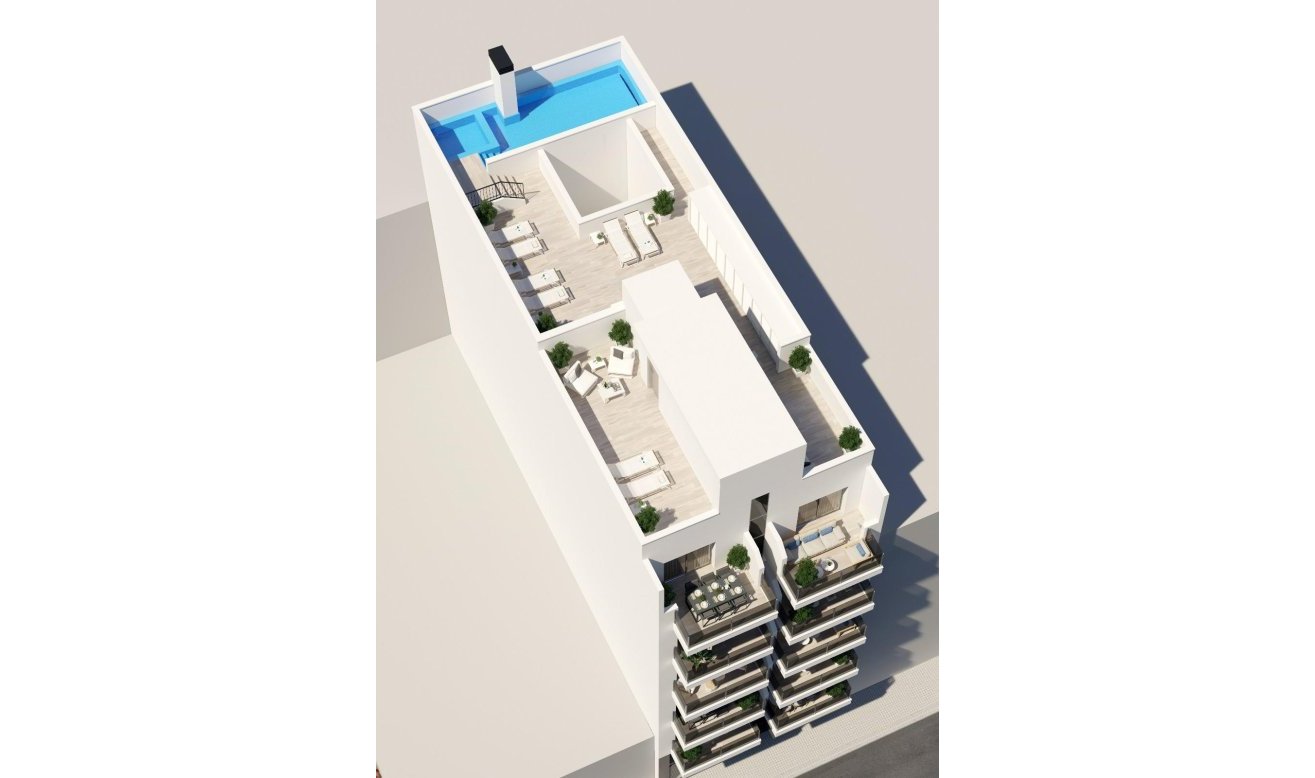 Obra nueva - Apartamento / piso - Torrevieja - Playa de El Cura