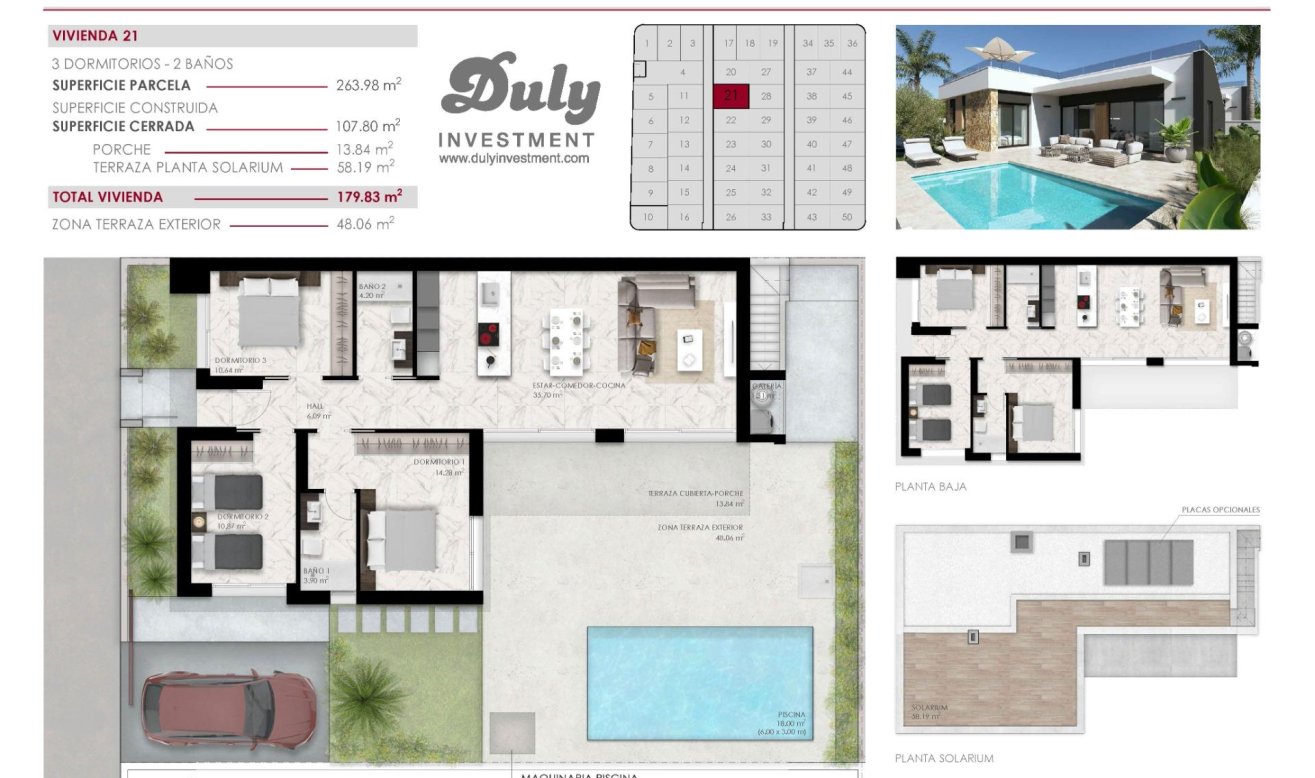 Obra nueva - Villa - Ciudad Quesada - Lo marabú