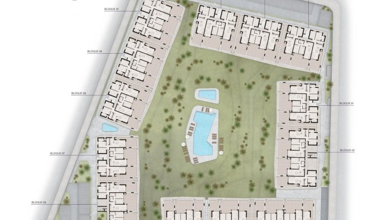 Obra nueva - Bungalow - Ciudad Quesada - Lo marabú