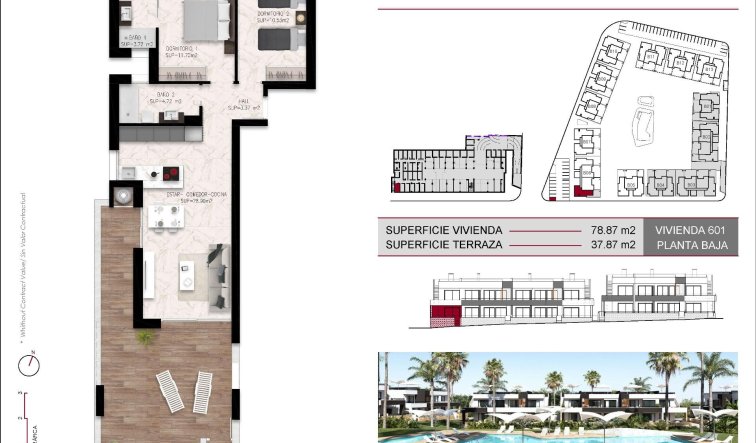 Obra nueva - Bungalow - Ciudad Quesada - Lo marabú