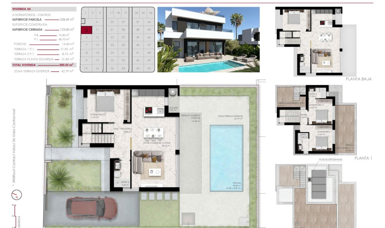 Obra nueva - Villa - Ciudad Quesada - Lo marabú