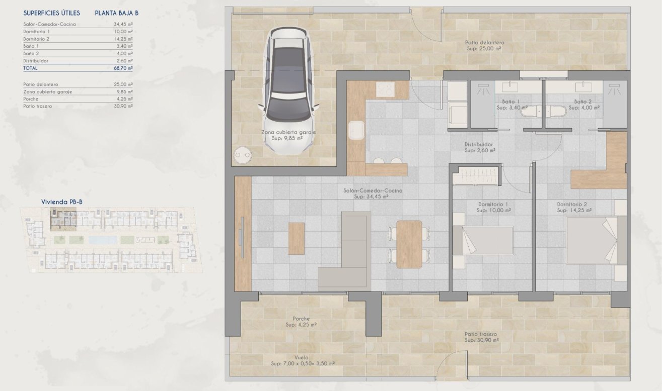 Obra nueva - Bungalow - Torre Pacheco - Torrepacheco
