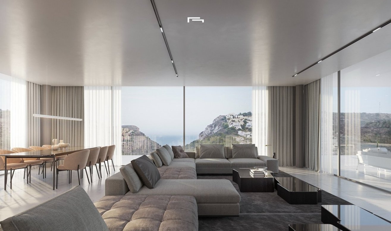 Obra nueva - Villa - Moraira_Teulada - Verde Pino