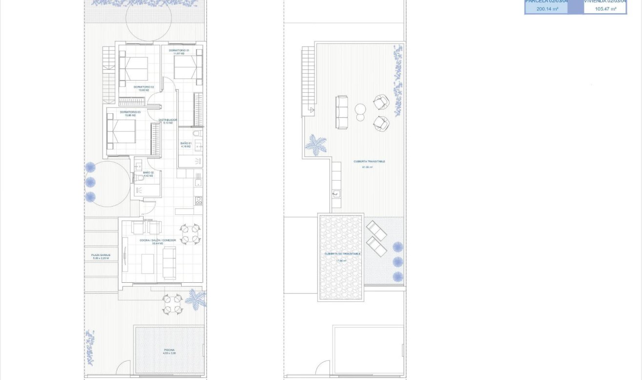 Obra nueva - Villa - Los Alcazares - Serena Golf