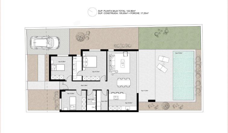 Obra nueva - Villa - Molina De Segura - Urb. La Quinta