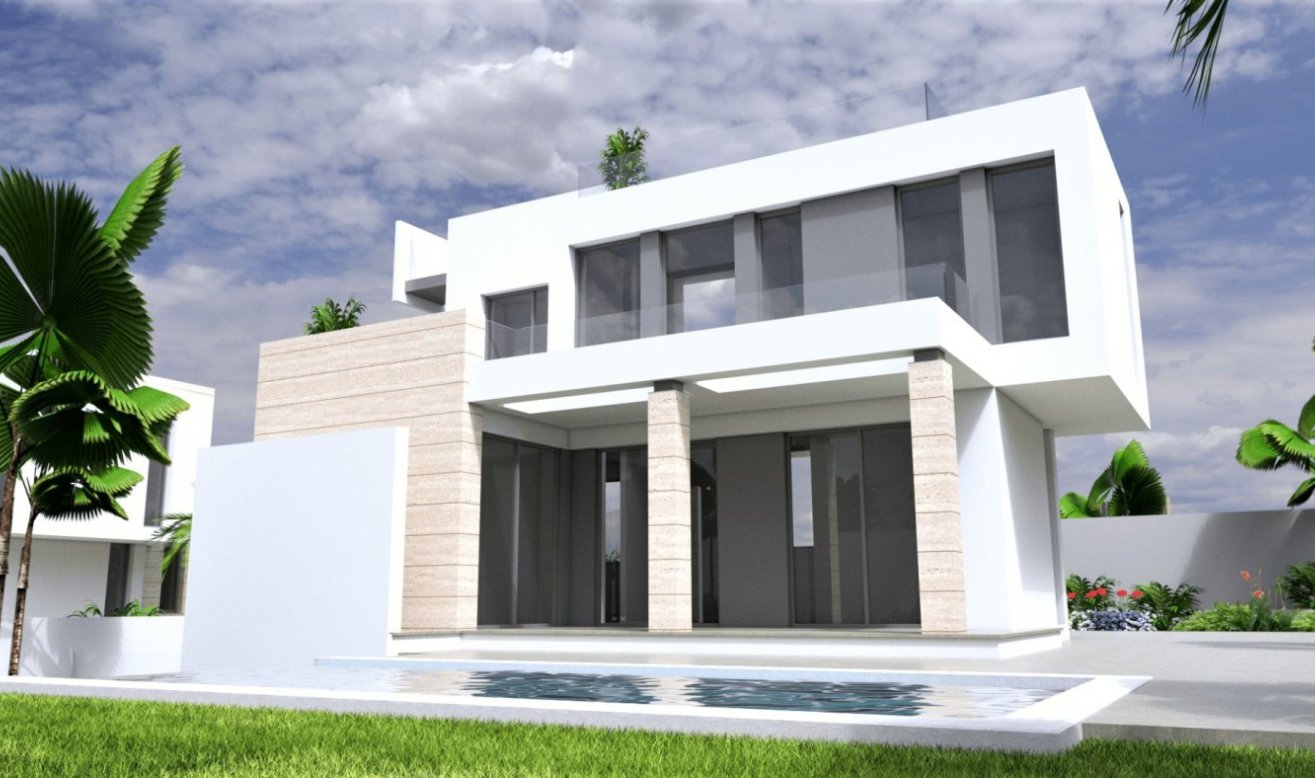 Obra nueva - Villa - Torrevieja - Aguas Nuevas