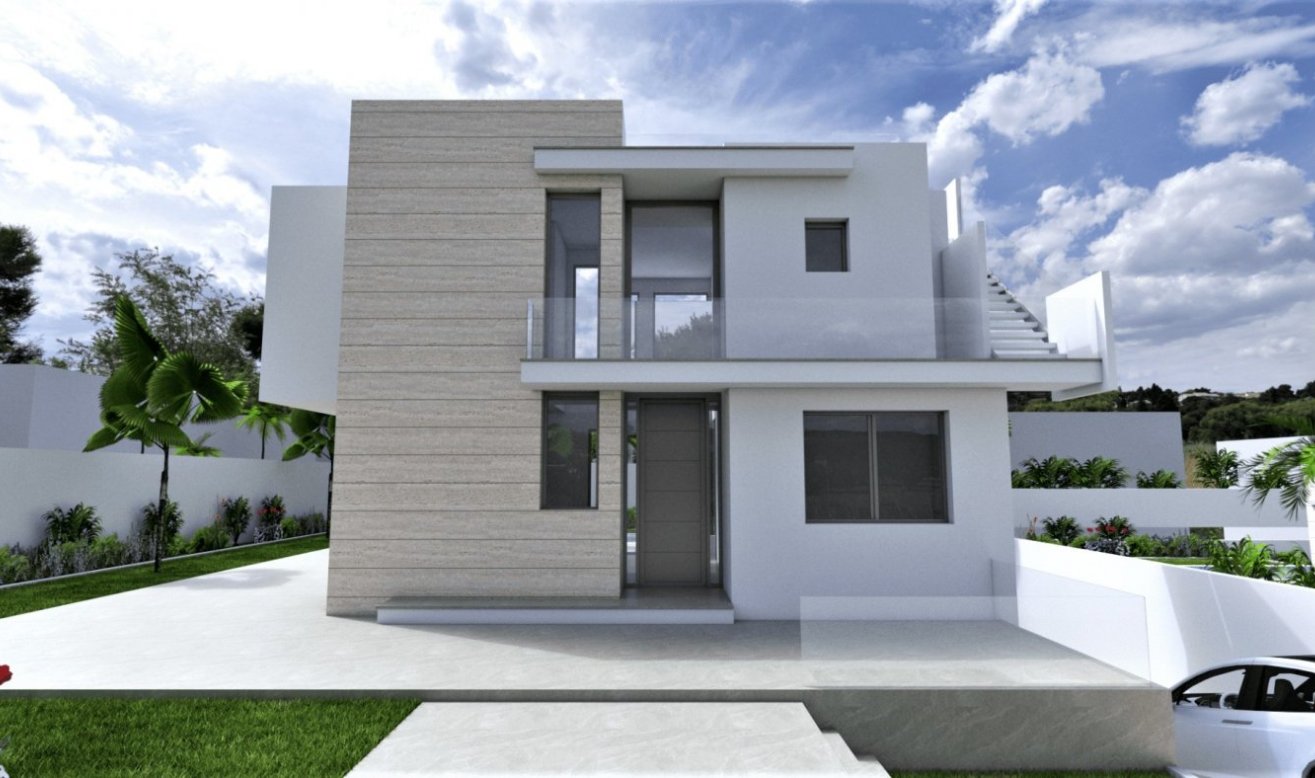 Obra nueva - Villa - Torrevieja - Aguas Nuevas