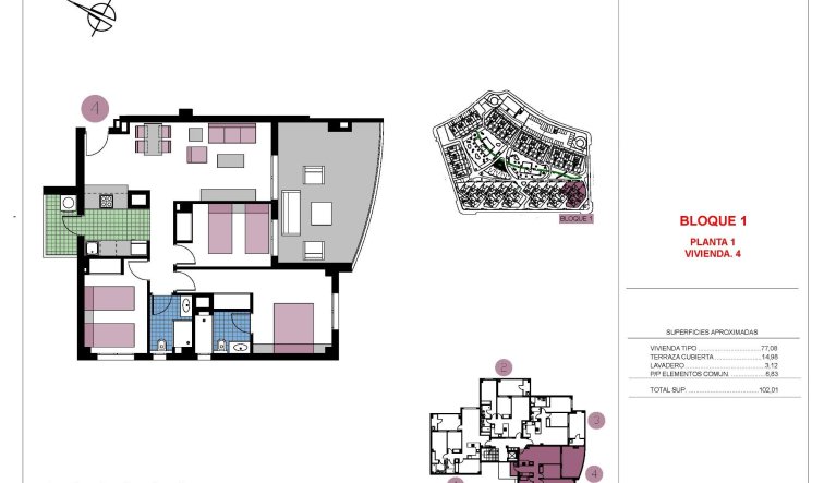 Obra nueva - Apartamento / piso - Pilar de la Horadada - Mil Palmeras