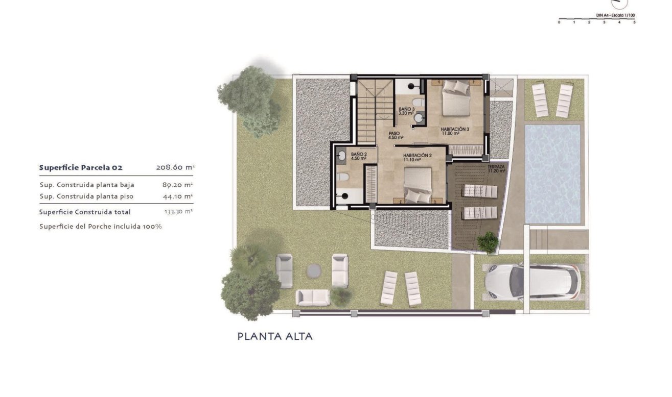 Obra nueva - Villa - Dolores - polideportivo