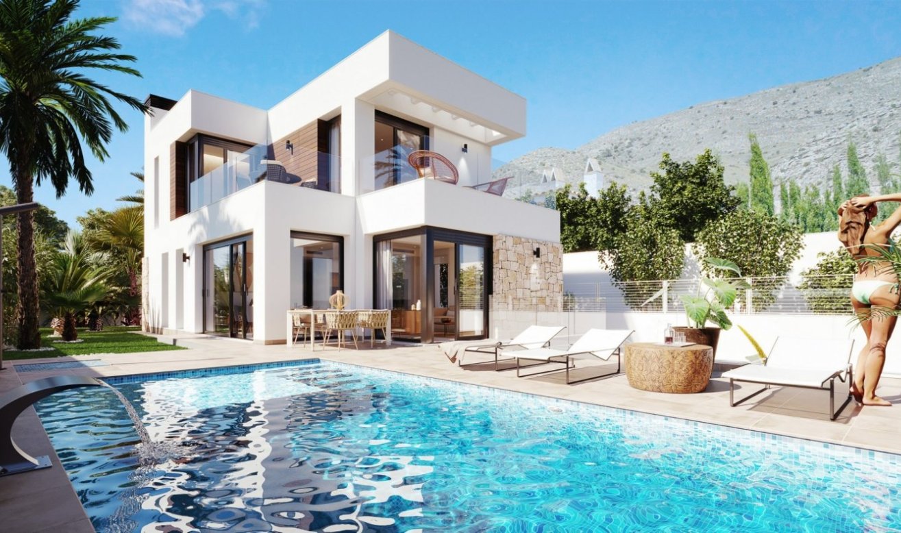 Obra nueva - Villa - Finestrat - Sierra Cortina