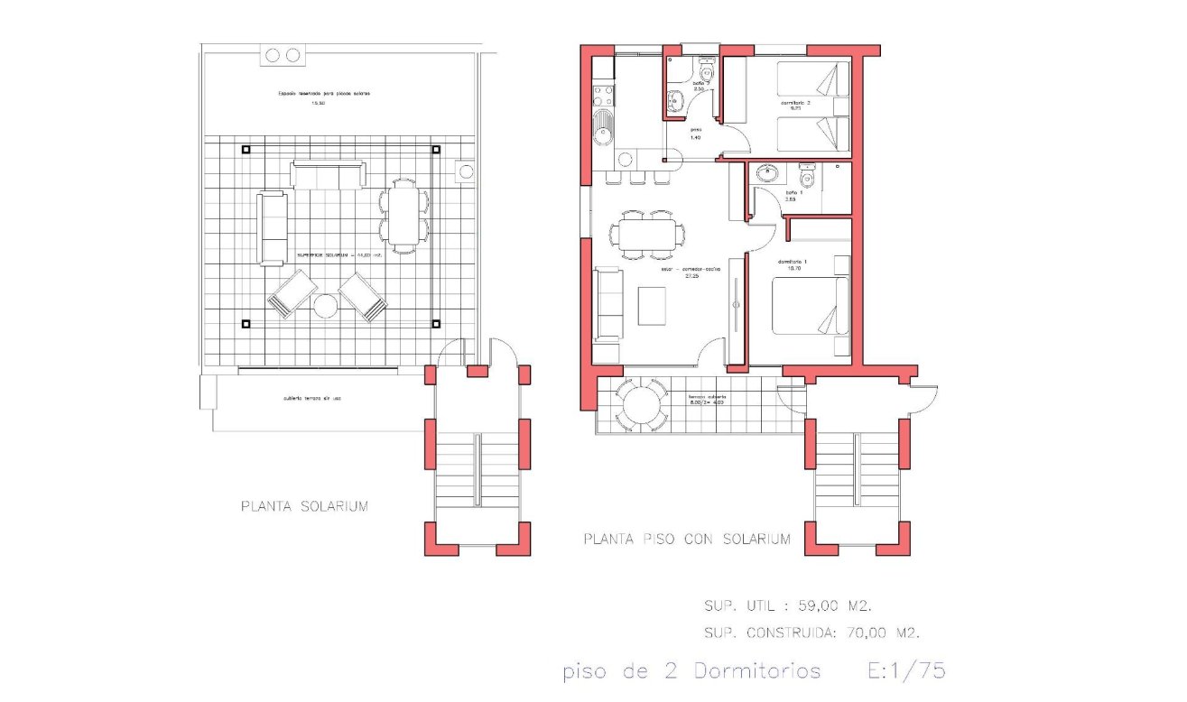 Obra nueva - Bungalow - Fuente Álamo - La Pinilla