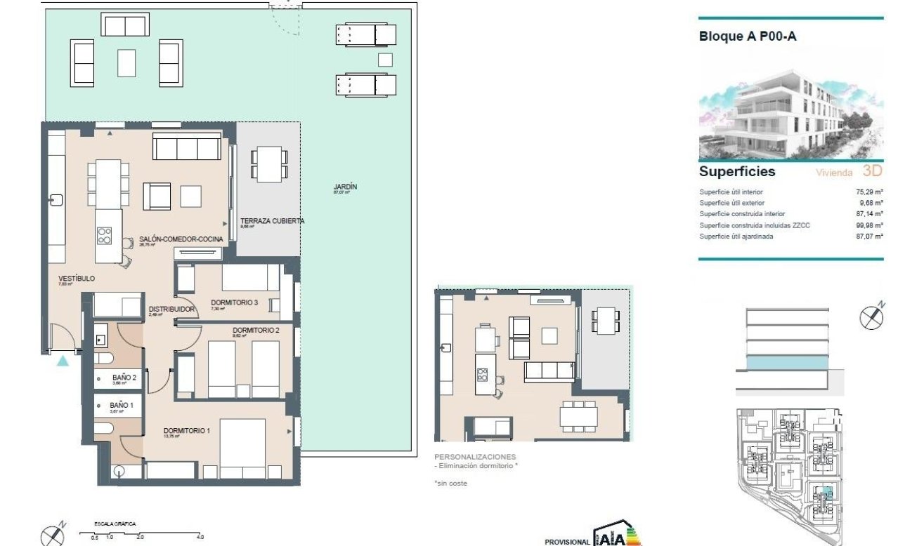 Obra nueva - Apartamento / piso - Benicassim - Almadraba