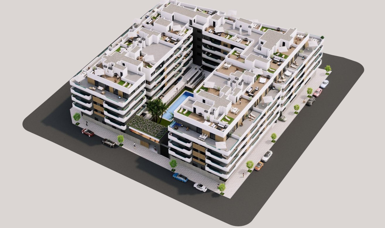Obra nueva - Apartamento / piso - Santa Pola - Estacion de autobuses