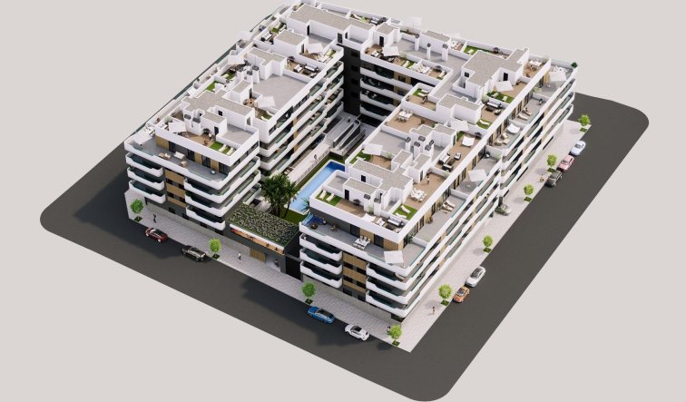 Obra nueva - Apartamento / piso - Santa Pola - Estacion de autobuses