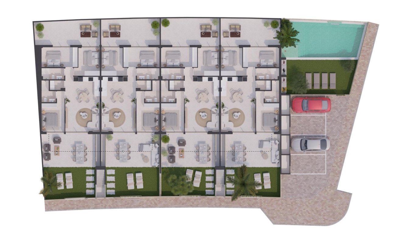 Obra nueva - Bungalow - San Pedro del Pinatar - Los Cuarteros