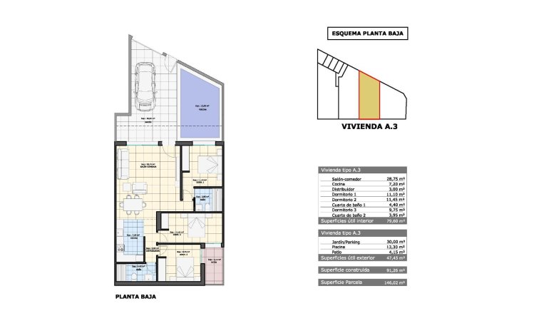 Obra nueva - Bungalow - Pilar de la Horadada - pueblo
