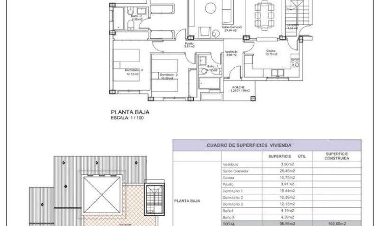 Obra nueva - Villa - Lorca - Purias