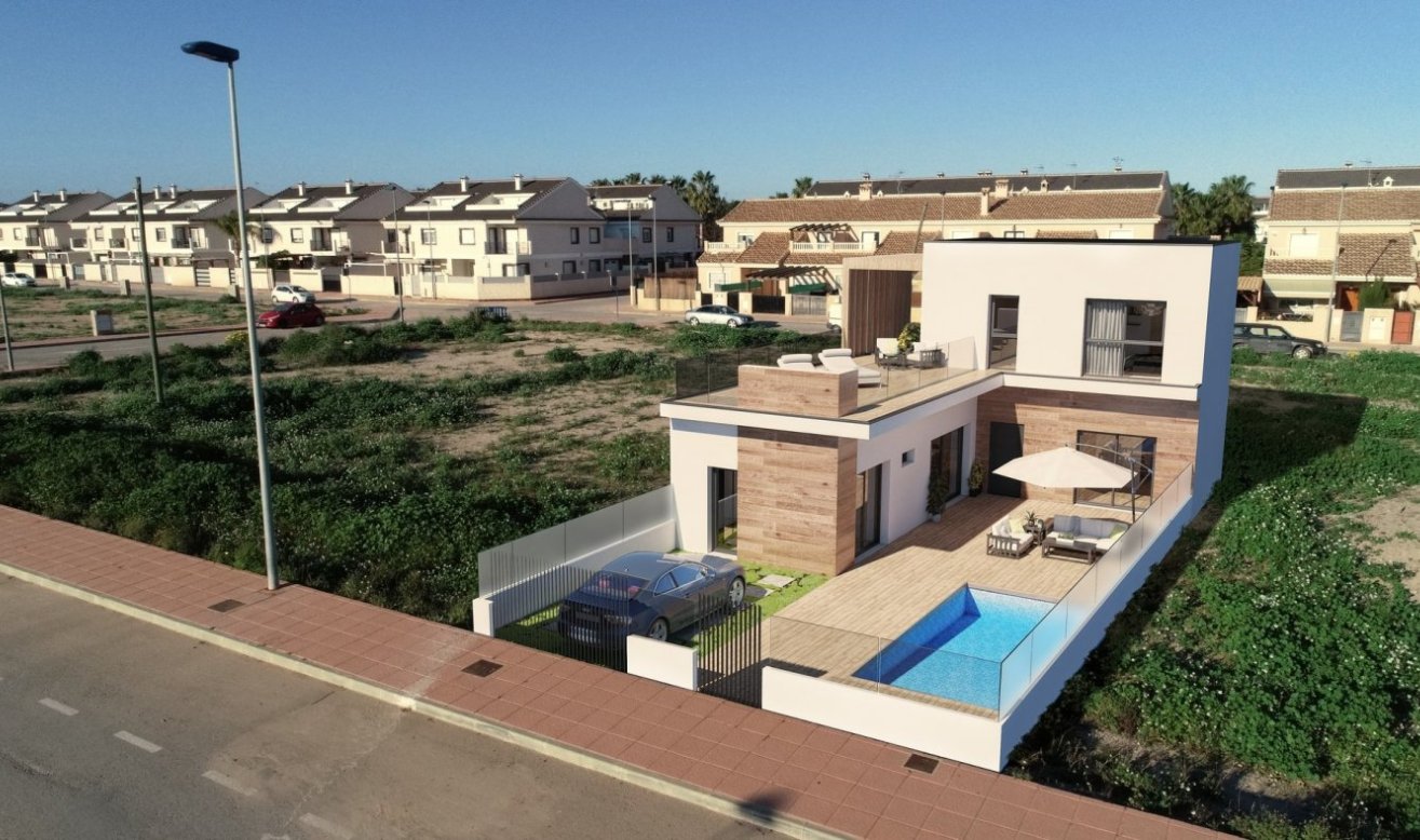 Obra nueva - Adosado - San Javier - Parque del doce