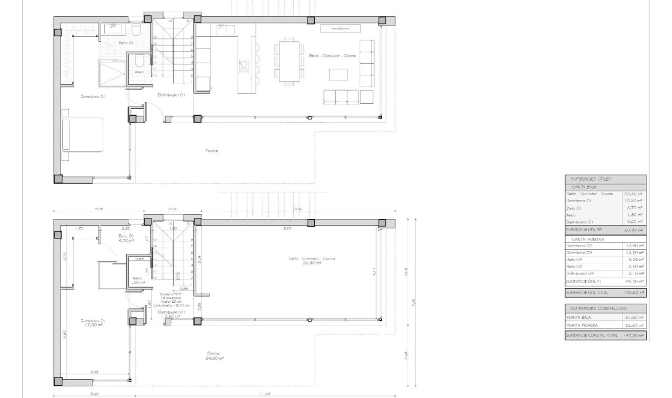 Obra nueva - Villa - Orihuela Costa - PAU 26