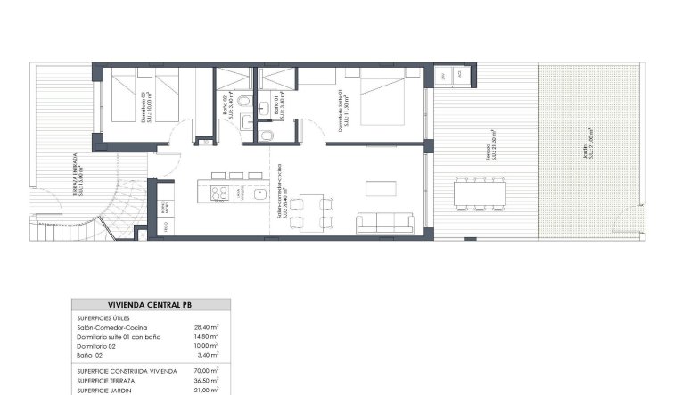 Obra nueva - Bungalow - San Miguel de Salinas - Cerro Del Sol