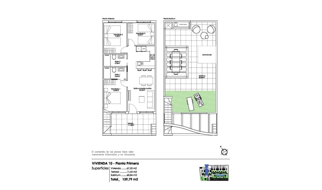 Obra nueva - Bungalow - Pilar de la Horadada - Parque Ramon eugenio Escudero