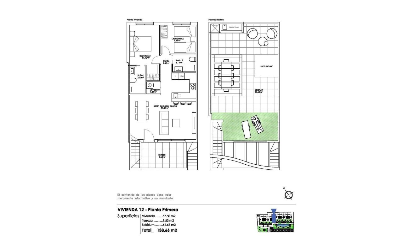 Obra nueva - Bungalow - Pilar de la Horadada - Parque Ramon eugenio Escudero
