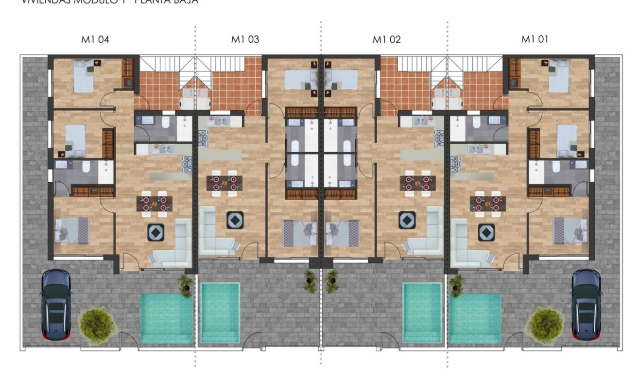 Obra nueva - Villa - Torre Pacheco - Torrepacheco