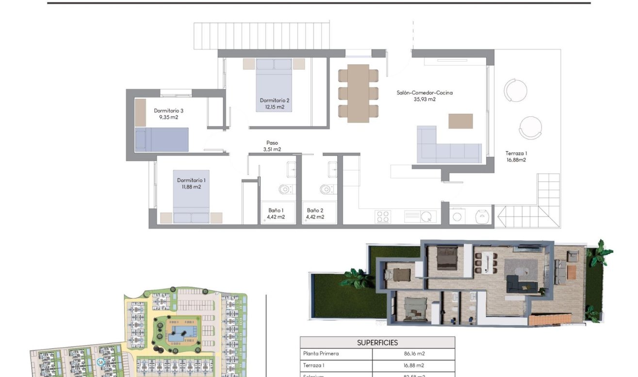 Obra nueva - Bungalow - Finestrat - Finestrat Hills