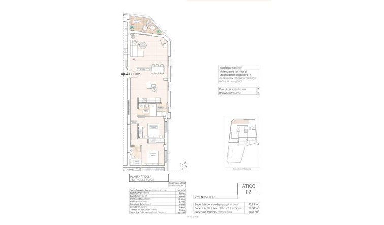 Obra nueva - Ático - Hondón de las Nieves - Pueblo