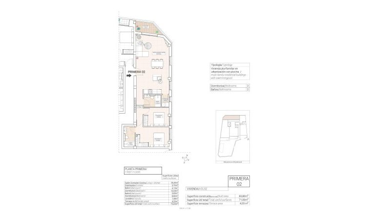 Obra nueva - Apartamento / piso - Hondón de las Nieves - Pueblo