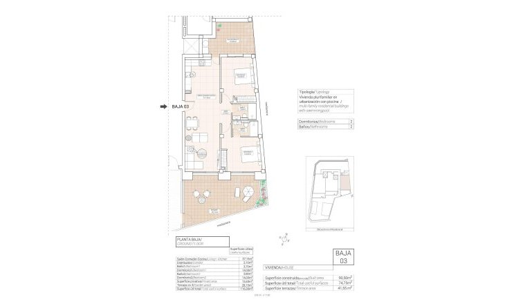 Obra nueva - Apartamento / piso - Hondón de las Nieves - Pueblo