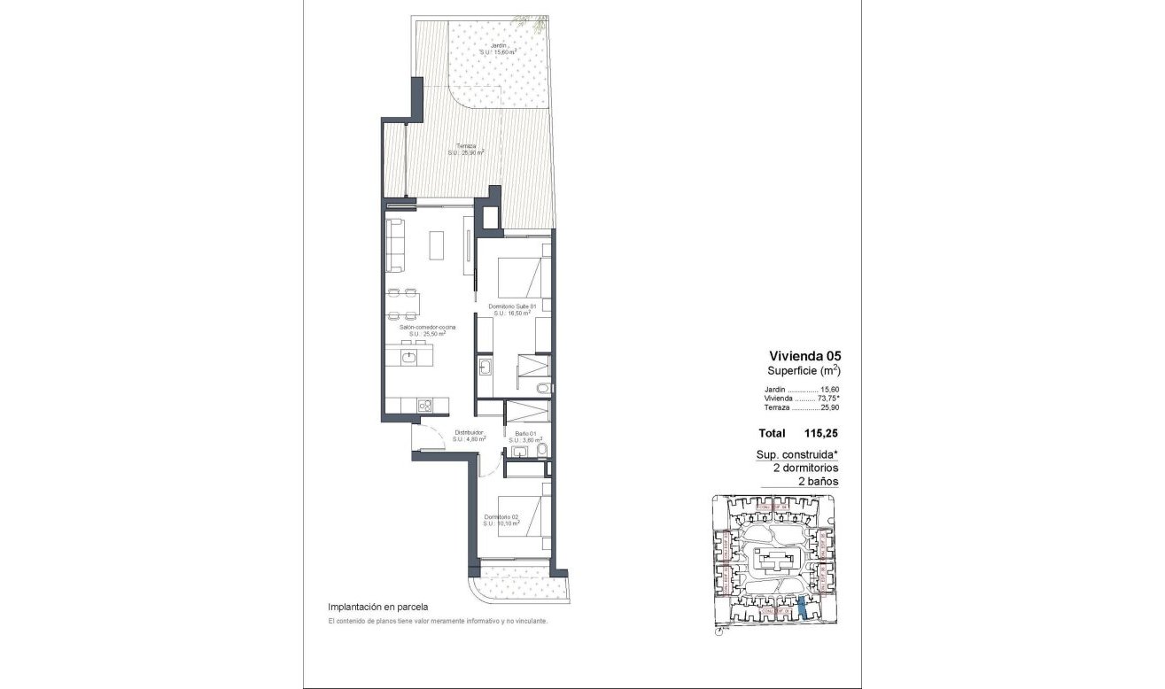 Obra nueva - Bungalow - Ciudad Quesada - Lo marabú