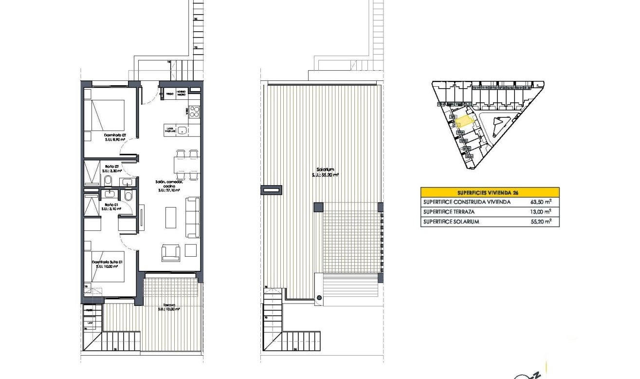 Obra nueva - Bungalow - San Fulgencio - Pueblo