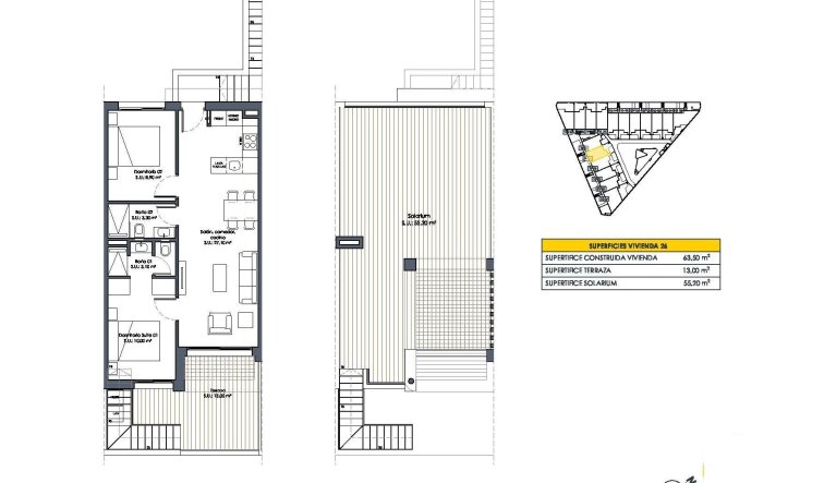 Obra nueva - Bungalow - San Fulgencio - Pueblo