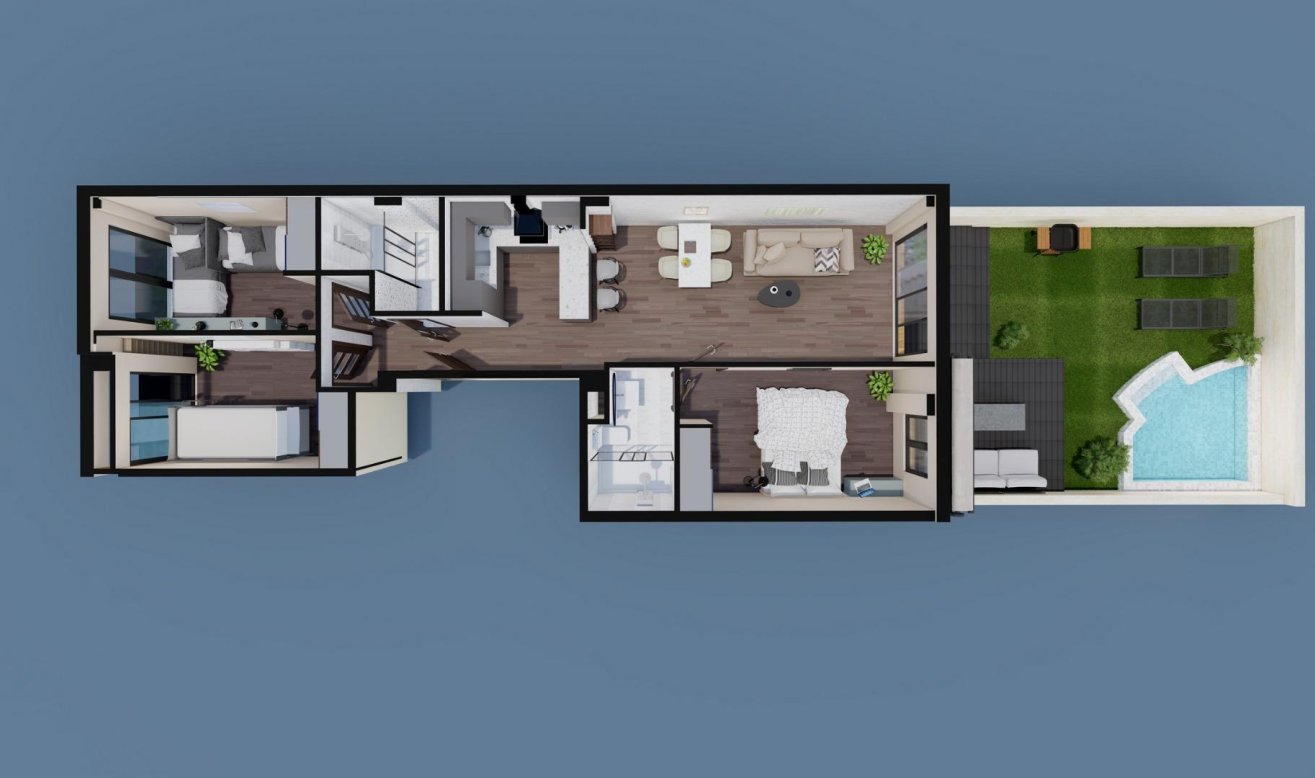 Obra nueva - Apartamento / piso - Pilar de la Horadada - pueblo