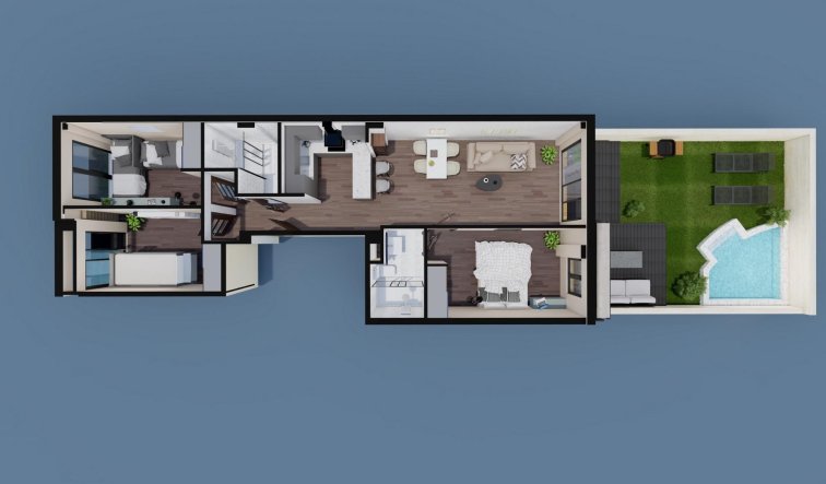 Obra nueva - Apartamento / piso - Pilar de la Horadada - pueblo