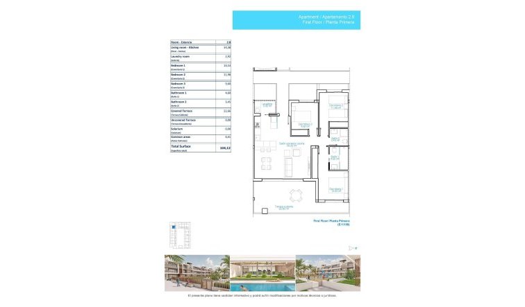 Obra nueva - Apartamento / piso - Pilar de la Horadada - Playa de las Higuericas