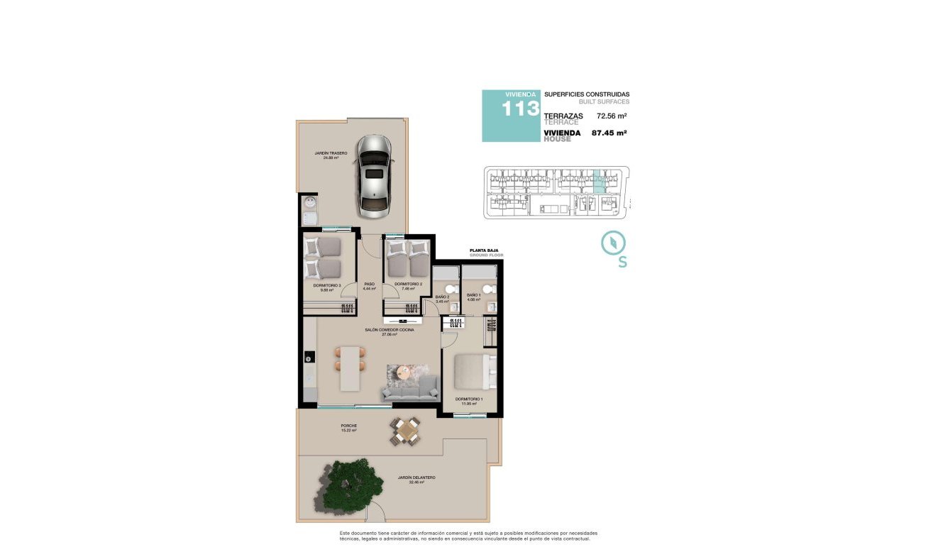 Obra nueva - Bungalow - Pilar de la Horadada - Torre De La Horadada
